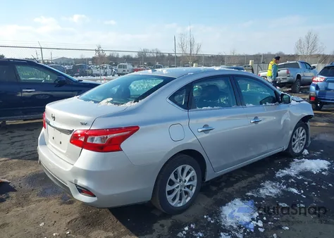 2019 Nissan Sentra Sv from USA, damaged, VIN 3N1AB7AP2KY359977